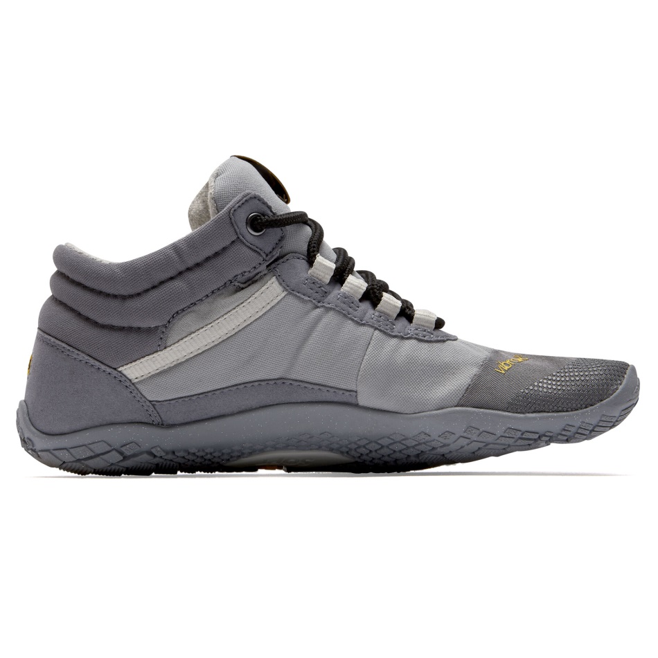 Vibram Trek Aufstieg Isoliert Grau